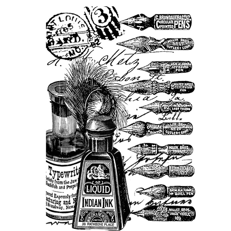 #1934 - Ink - Collage/Office